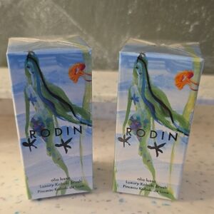 2 Rodin Olio Lusso Luxury Kabuki Brushs New